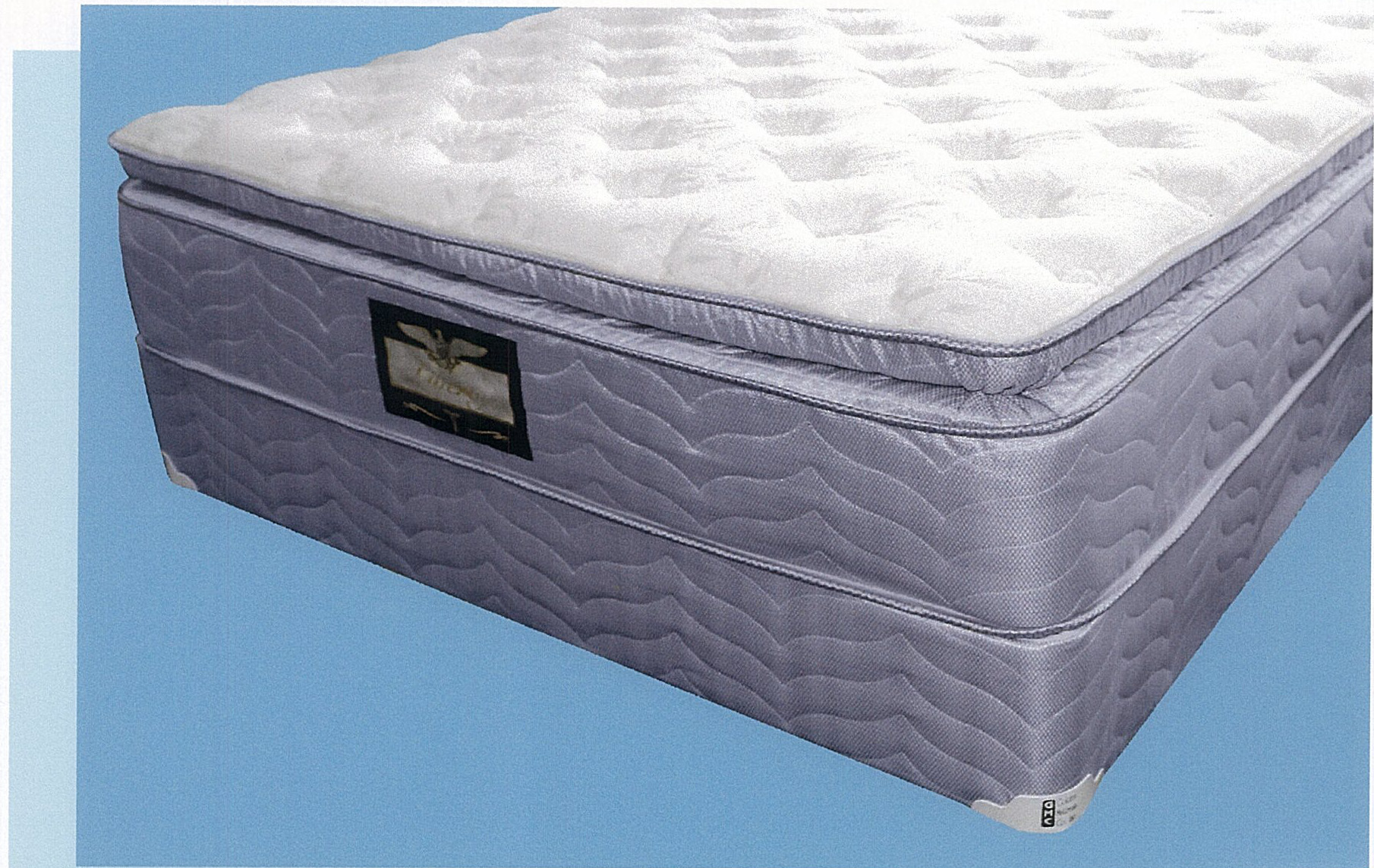 princess pillow top sleep supreme mattress